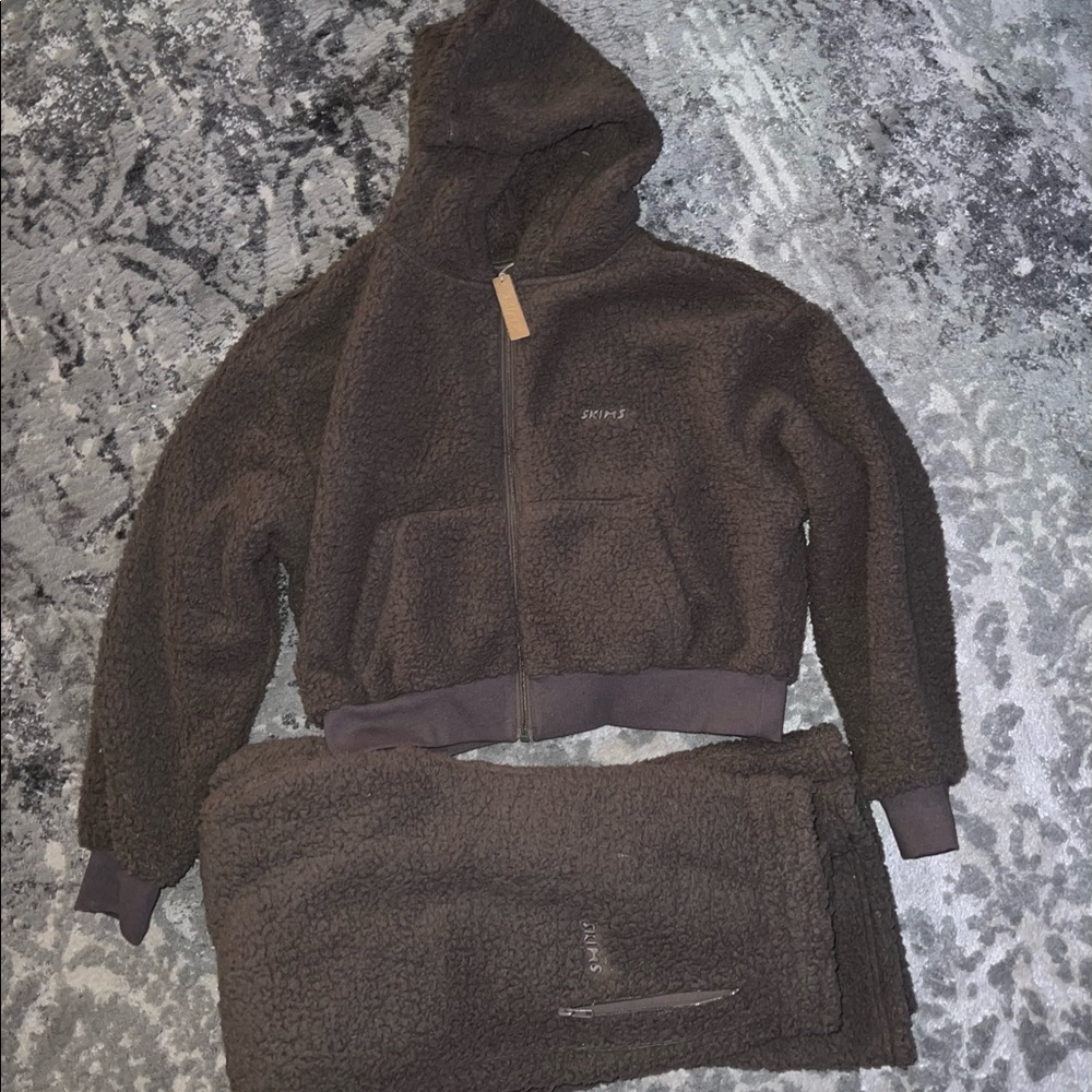 Skims teddy lounge set